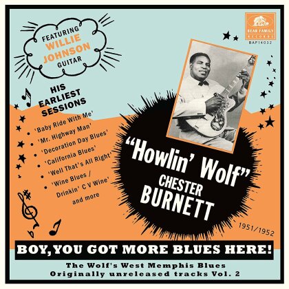 Howlin' Wolf - You Got More Blues Here: The Wolf's West Memphis (45 RPM, 10" Maxi)