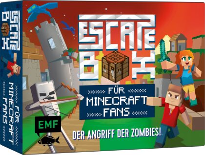 Die Escape-Box für Minecraft-Fans - Der Angriff der Zombies!