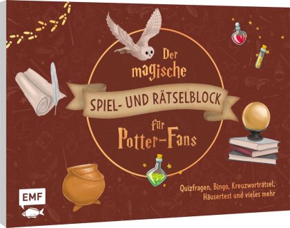 Der magische Spiel- und Rätselblock für Potterheads