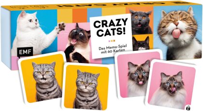 Memo-Spiel - Crazy cats!