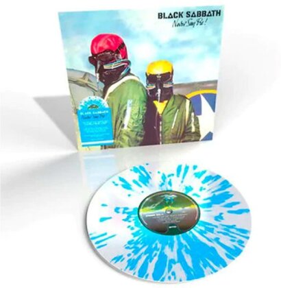 Black Sabbath - Never Say Die (2023 Reissue, Limited Edition, Clear/Blue Splatter Vinyl, LP)