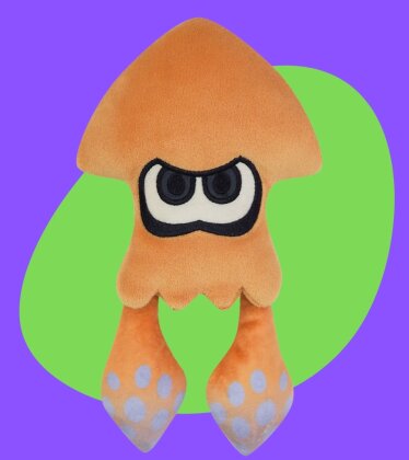 Splatoon: Squid orange - Plüsch