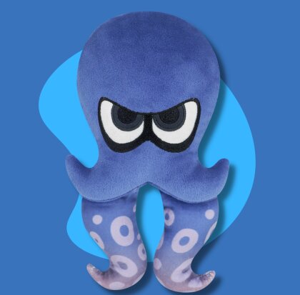 Splatoon: Octopus blau - Plüsch