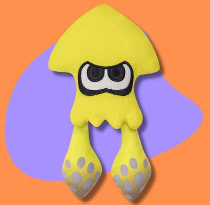 Splatoon: Squid gelb - Plüsch