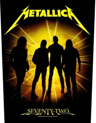Metallica Back Patch - 72 Seasons