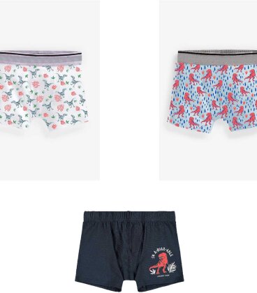 Jurassic Park 2-8 boys boxers 3pck - Taille 2/3y