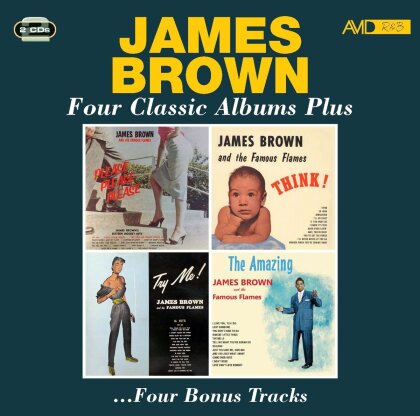 James Brown - Four Classic Albums Plus (Avid Records UK, 2 CDs)