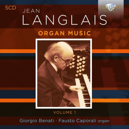 Jean Langlais, Giorgio Benati & Fausto Caporali - Organ Music -Box Set- (5 CDs)