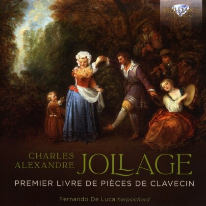 Charles A. Jollage & Fernando De Luca - Premier Livre De Pieces De Clavecin