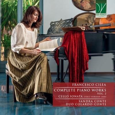 Francesco Cilea (1866-1950), Luca Colardo & Sandra Conte - Complete Piano Works II, Cello Sonata (first Version 1888)