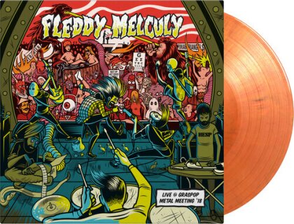 Fleddy Melculy - Live @ Graspop Metal Meeting '18 (Limited to 666 Copies, Music On Vinyl, Voodoo Orange Vinyl, LP)