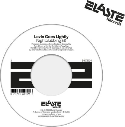 Levin Goes Lightly & The Members - Nightclubbing / The Model (7" Single)
