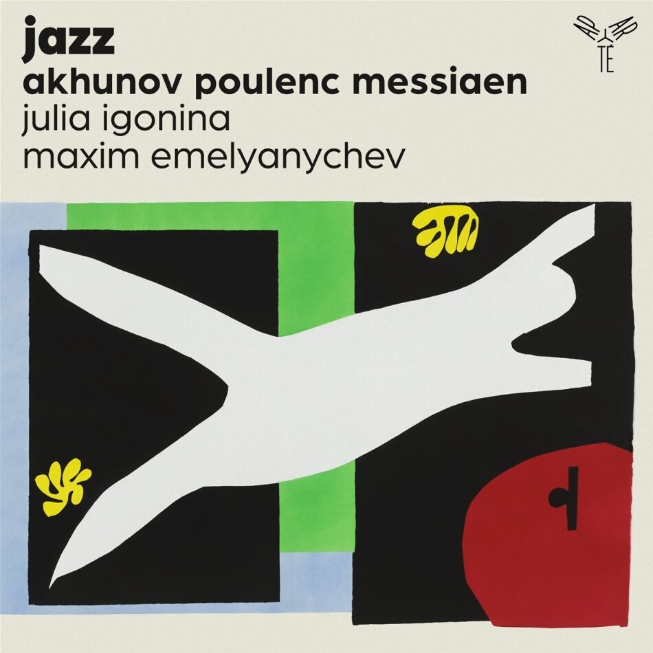 Julia Igonina, Maxim Emelyanchev, Sergey Akhunov, Francis Poulenc (1899-1963) & Olivier Messiaen (1908-1992) - Jazz - Akhunov, Poulenc, Messiaen
