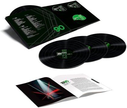 Johnny Hallyday - Bercy 90 (2023 Reissue, Boxset, Tirage Limité, 4 LP + 2 CD + DVD)