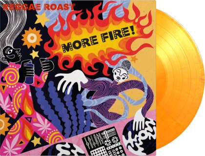 Reggae Roast - More Fire! (Music On Vinyl, Limited to 1000 Copies, 45 RPM, Gatefold, Flaming Vinyl, 2 LPs)