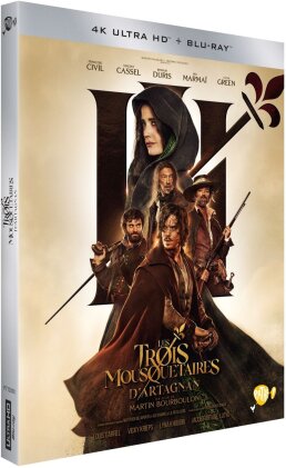 Les Trois Mousquetaires - D'Artagnan (2023) (4K Ultra HD + Blu-ray)