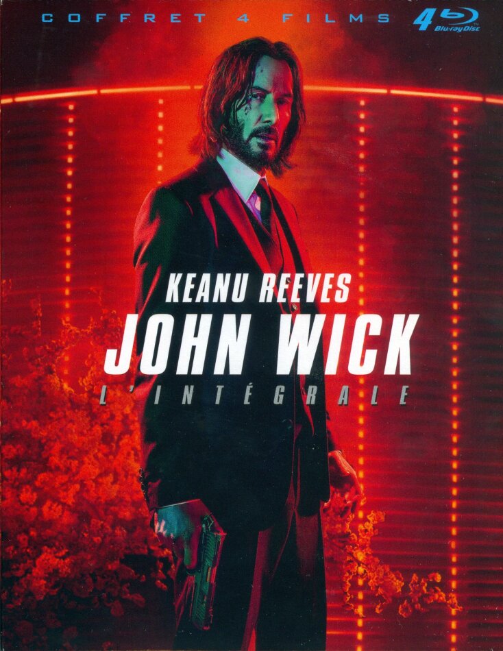 John Wick 1-4 - L'intégrale (4 Blu-ray)