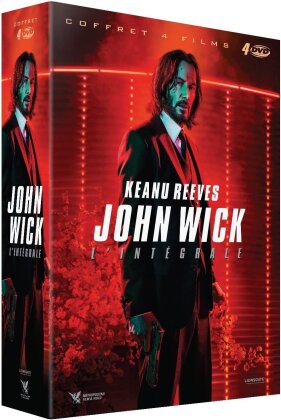 John Wick 1-4 - L'intégrale - Les 4 Chapitres (4 DVD)