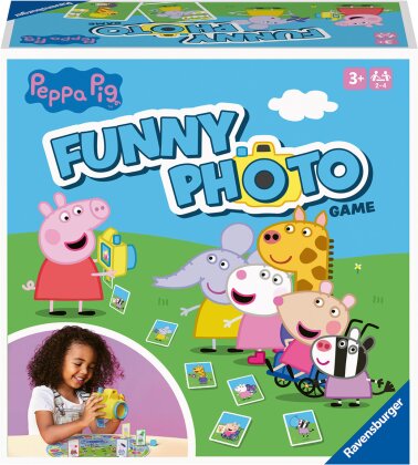 Peppa Pig Funny Photo Game,d/f/i - ab 3 Jahren, 2-4 Spieler,