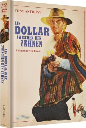 Ein Dollar zwischen den Zähnen (1967) (Cover B, Limited Edition, Mediabook, Blu-ray + DVD)