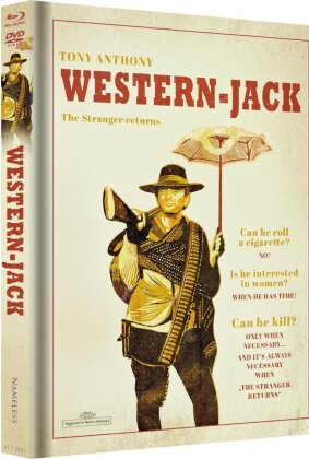 Western-Jack (1967) (Cover B, Édition Limitée, Mediabook, Blu-ray + DVD)