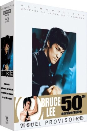 Bruce Lee - Big Boss / La fureur de vaincre / La fureur du dragon / Le jeu de la mort (50th Anniversary Edition, 4 4K Ultra HDs + 4 Blu-rays)