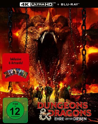 Dungeons & Dragons - Ehre unter Dieben (2023) (Artcards, Limited Edition, 4K Ultra HD + Blu-ray)