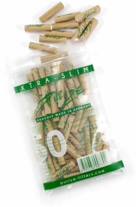 PURIZE® ~ Xtra Slim Aktivkohlefilter ORGANIC ~ (50Stk.)