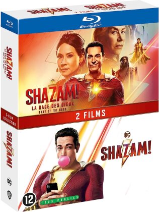 Shazam! (2019) / Shazam! 2 - La rage des dieux (2023) (2 Blu-rays)