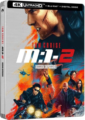 M:I-2 - Mission: Impossible 2 (2000) (Limited Edition, Steelbook, 4K Ultra HD + Blu-ray)