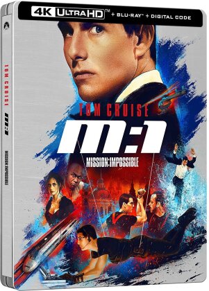 M:I - Mission: Impossible (1996) (Limited Edition, Steelbook, 4K Ultra HD + Blu-ray)