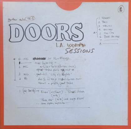 The Doors - La Woman Sessions (RSD 2022, 4 LPs)