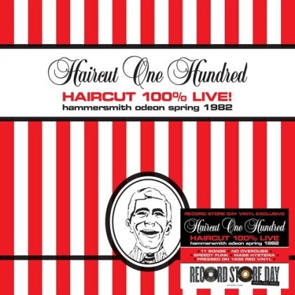 Haircut 100 - Haircut 100 Percent Live (Hammersmith Odeon 1982) (RSD 2023, 140 Gramm, Demon/Edsel, Limited Edition, LP)