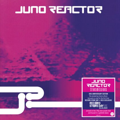 Juno Reactor - Transmissions (Demon/Edsel, Gatefold, 140 Gramm, RSD 2023, Limited Edition, Purple Vinyl, 2 LPs)