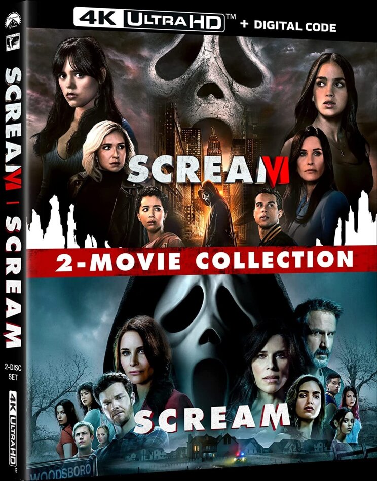 Scream 6 (2023) / Scream 5 (2022) - 2-Movie Collection (2 4K Ultra HDs)