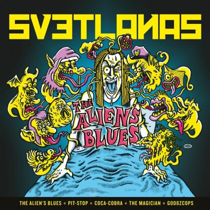 Svetlanas - The Alien's Blues (Etched, + Etched Side, 12" Maxi)