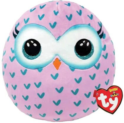 Winks Owl Squish A Boo 20cm, Material: 100% Polyester geprüft nach EN-71. Farbe - mehrfarbig