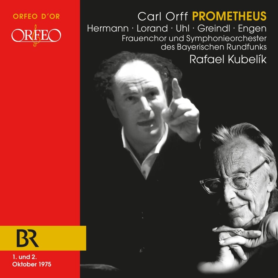 Carl Orff (1895-1982), Rafael Kubelík, Roland Hermann, Colette Lorand, … - Prometheus (2 CDs)