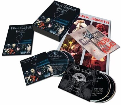Black Sabbath - Live Evil (Rhino, 2023 Reissue, Édition 40ème Anniversaire, Édition Deluxe, 4 CD)