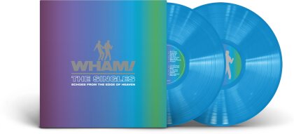 Wham! - The Singles: Echoes from the Edge of Heaven (140 Gramm, Gatefold, Limited Edition, Blue Vinyl, 2 LPs)