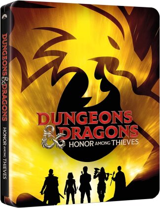 Dungeons & Dragons - Honor Among Thieves (2023) (Édition Limitée, Steelbook, 4K Ultra HD + Blu-ray)