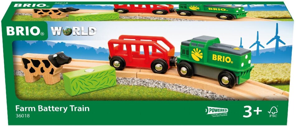 Bauernhof-Batterie-Zug