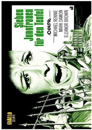 Sieben Jungfrauen für den Teufel (1968) (Cover D, Eurocult Collection, Édition Limitée, Mediabook, Blu-ray + DVD)