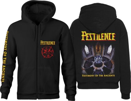 Pestilence - Testimony of the Ancients Zipper-Hoodie - Taille XXL