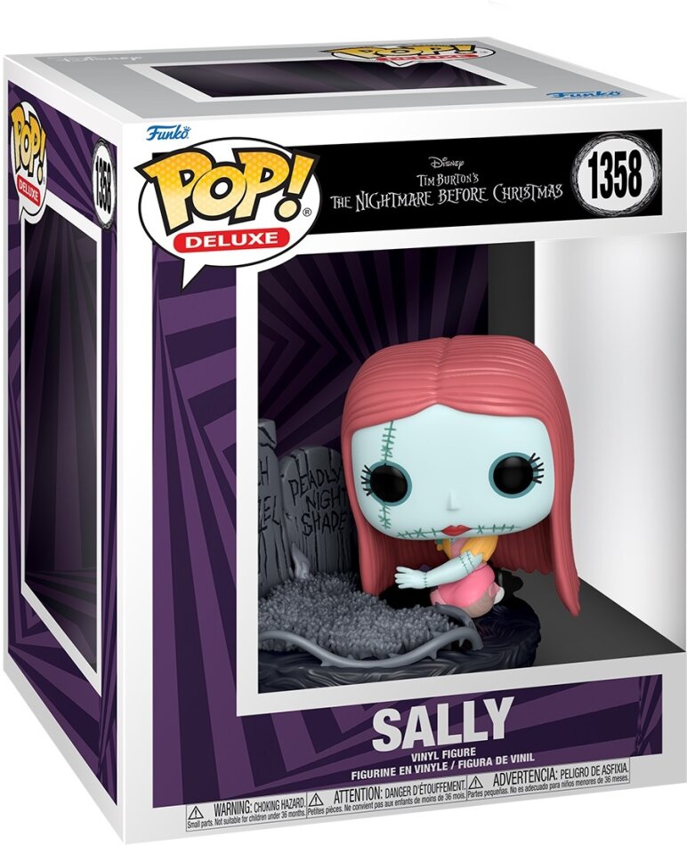 Sally & pierre tombale - L'étrange Noël de Mr. Jack (1358) - POP Disney - Deluxe - 9 cm