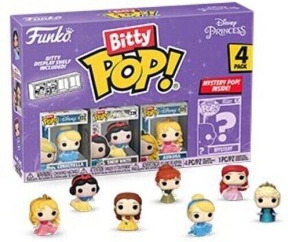 Funko Bitty Pop: - Disney P- Cinderella 4Pk
