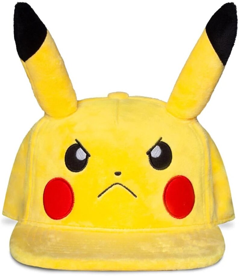 Pokémon Snapback Cap Angry Pikachu