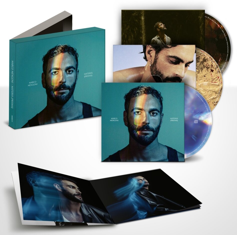 Marco Mengoni - Materia (Prisma) con Materia (Terra) e (Pelle) CD Green Box Plastic Free