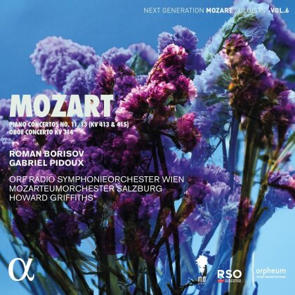 Wolfgang Amadeus Mozart (1756-1791), Howard Griffiths, Gabriel Pidoux & Roman Borisov - Piano Concertos Nos. 11 & 13 (K. 413 & 415) Oboe Concerto