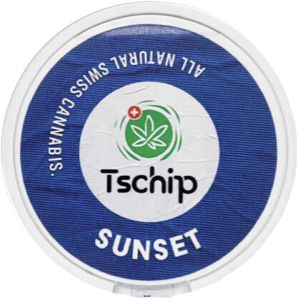 Tschip Sunset - Snus a base di fiori di canapa CBD “V1"